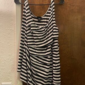 TORRID Striped tank top size 1